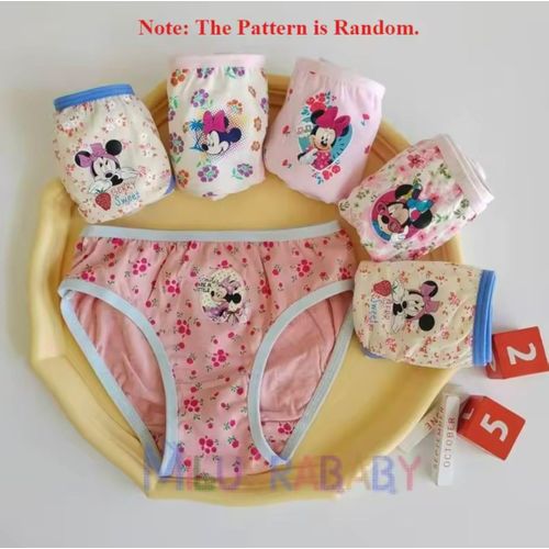 Children Girls Cotton Pant - 6pcs