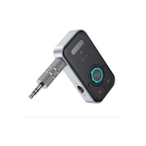 Upgraded Bluetooth 5.4 Car AUX Audio Adapter HiFi Stereo Music Wireless Receiver Transmitter 3.5MM With Mic Calling For Car Kit