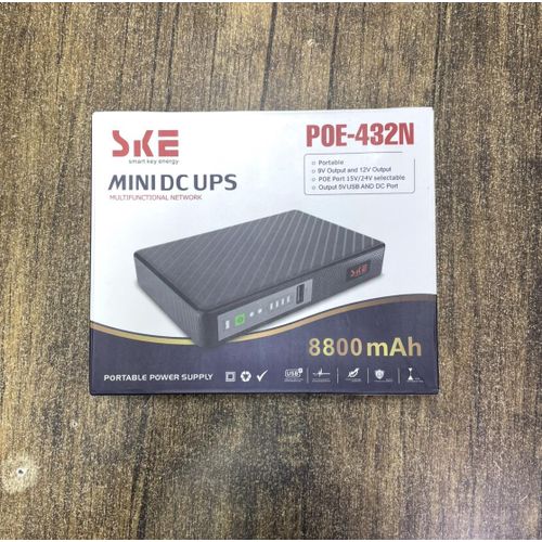 Mini Dc Ups For Router - 9v 12v 8800mAh - Router Power Bank