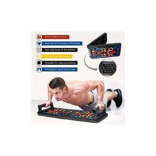Push up fitness exercise board foldable bodybuilding workout training set