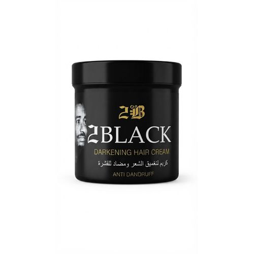 2Black Darkening Hair Cream & Anti-Dandruff Treatment - 150ml Scalp Care Jar