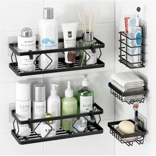 5 in 1 Bathroom Rack Hanger /Soap Case /Toothbrush Holder