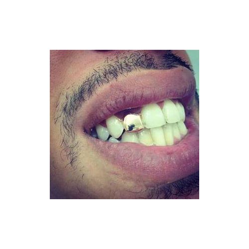 NON TARNISH GOLD TEETH GRILZ REMOVABLE-GOLD