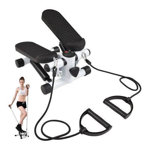 SMALL Compact Portable Home Treadmill Stepper with LCD Display and Rope