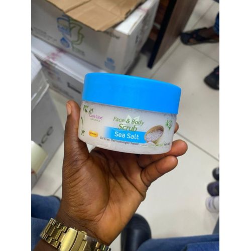 CareLine Naturals Face & Body Sea Salt Scrub