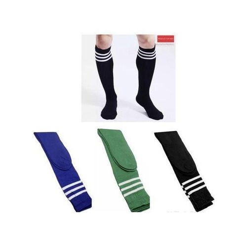 3 PAIRS KNEE HIGH SPORT SOCCER BREATHABLE SOCKS