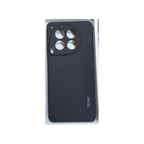 Tecno Camon 30 4g/5g Silicone Back Case Black