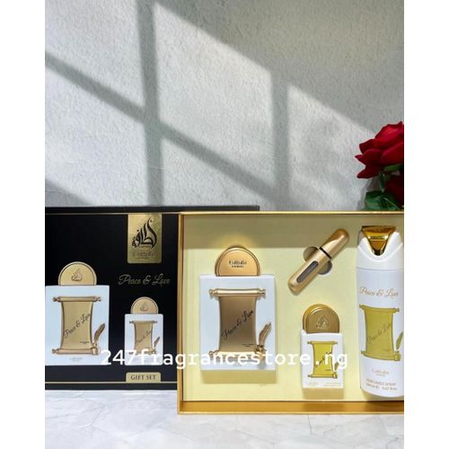 Peace and Love Gift Set – 48Hours Long-Lasting Unisex Perfume Set