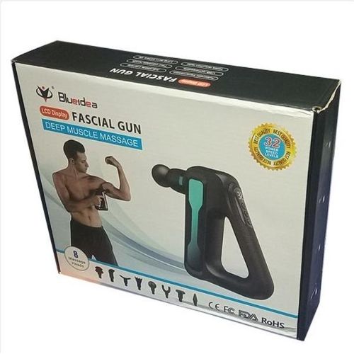 Deep Muscle Electric Fascial Massager Gun With 8 HEADS
