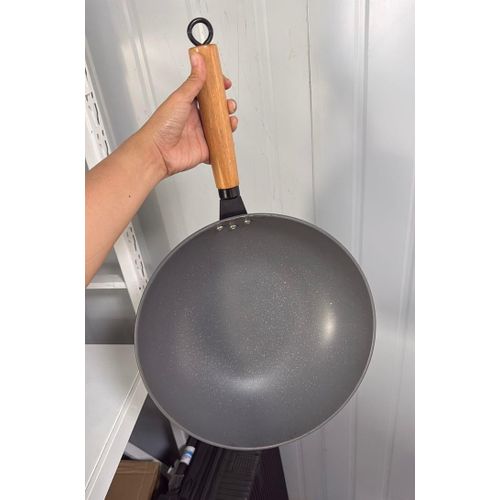 Uncoated Iron Pan Hand-Forged Non-Stick Iron Fry Pans