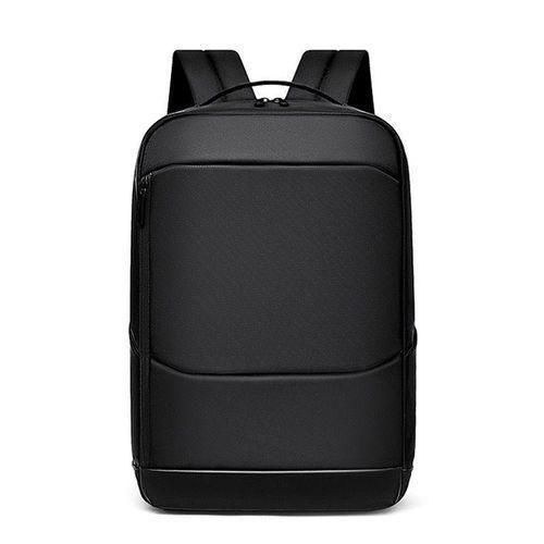 Minimalist Modern Design Clean Black Backpack for Work, School and Everyday Use for Men & Women