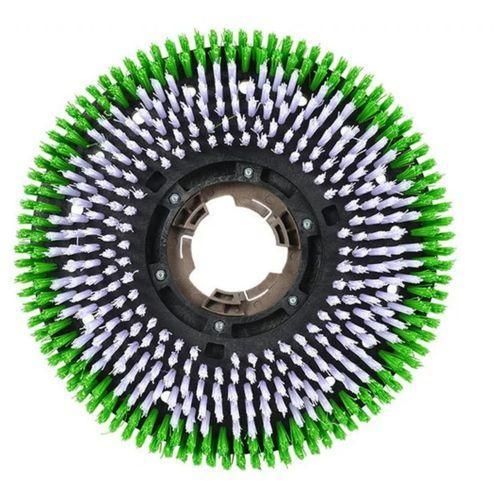 Hard floor scrubber brush
