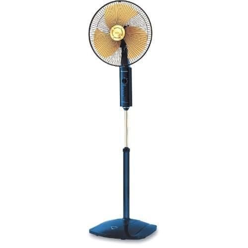 16" 3 Blade Push Button Standing Fan - 250W
