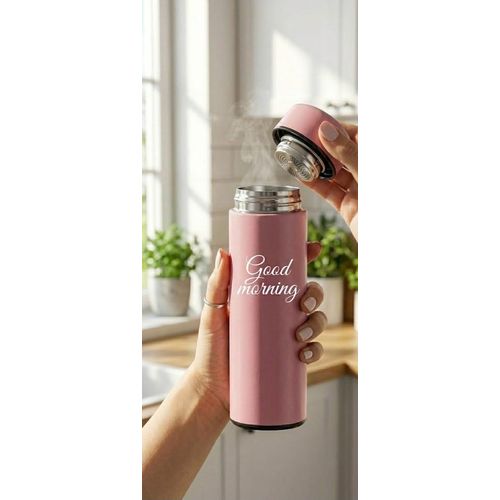Digital temperature Vacuum Flask - Good Morning Edition