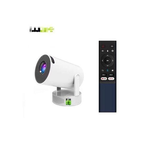 HY300 Pro Max Projector inbuilt battery Smart Portable Video LCD Android 13 System 5G WiFi 6 BT5.2 Auto Keystone Correction, 35-130 display home theatre beamer