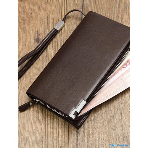 Large Capacity Leather Wallet For Men
