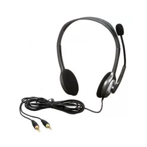 H110 3.5mm Dual Plug Stereo Headset Microphone