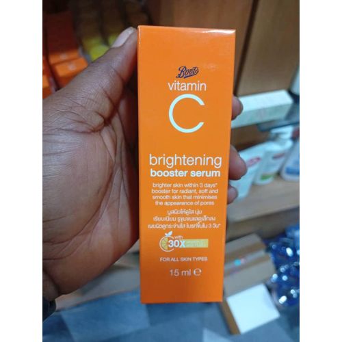 Boots-brightening booster serum