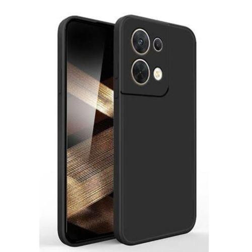 Silicon Back Case For REDMi Note 13 Pro 4g - Black