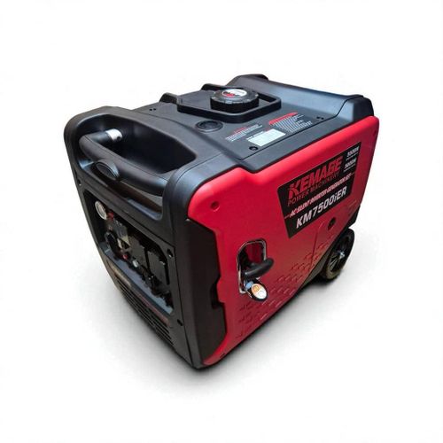 Portable Soundproof 7.0KVA Low Gasoline (50%) Consumption Remote control and Key Start Inverter Generator - KM7500iER