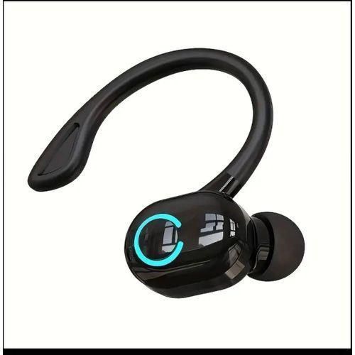 New Clip Noise Cancellation on Ear Headphones Single Ear ( MK-66 ) - Sports Wireless Earphones, Mini Size Music Earphones, Business Call Earphones, Suitable for Android/IOS