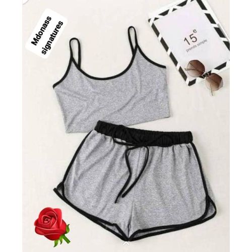 Cute and classic two piece for ladies