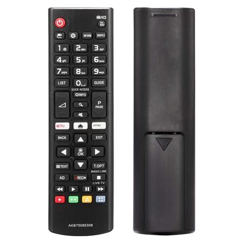 Universal Smart TV Replacement Remote For OLED, Nano Cell and 4K UHD Models with Netflix and Prime Video Hot Keys (with Voice Magic Pointer Function)