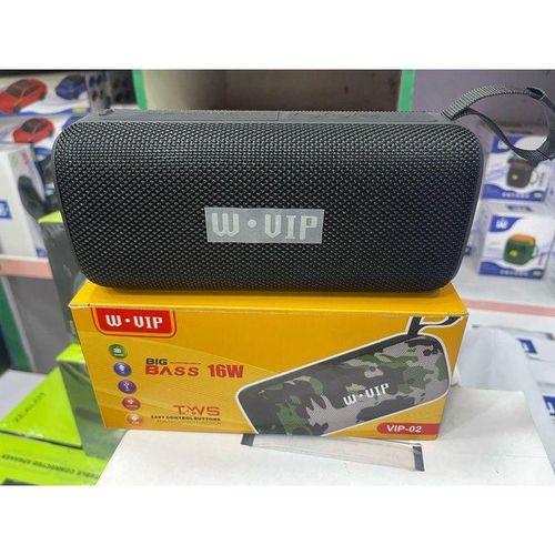 W.Vip Big Bass Wireless Bluetooth Speakers For Both Android and iOS