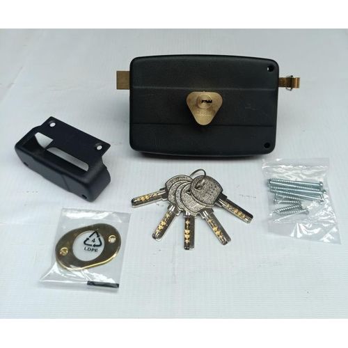 High Security Solid Brass Door Rim Jam Lock