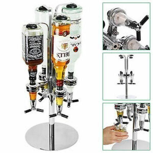4 Head Bar Rotary Wine Dispenser