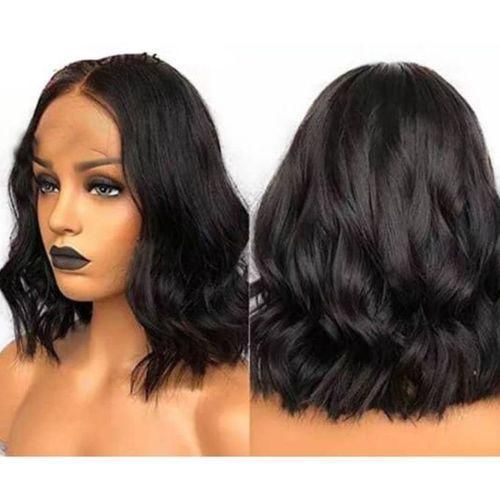 Wig - Body Wave Blunt Cut Wig With Closure