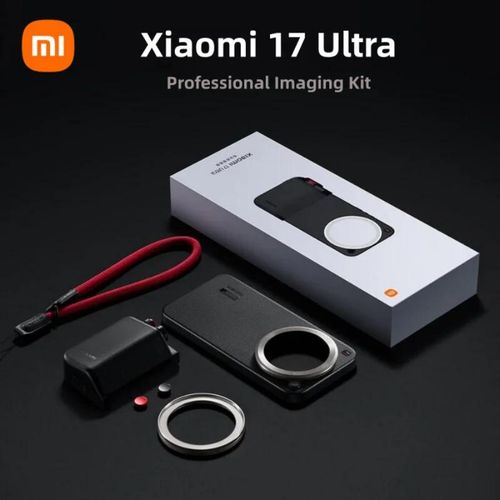 Xiaomi 17 Ultra Photography Kit Black , Camera Handle, Image Accessory Kit with Filter Adapter Ring, Gift Box Edition