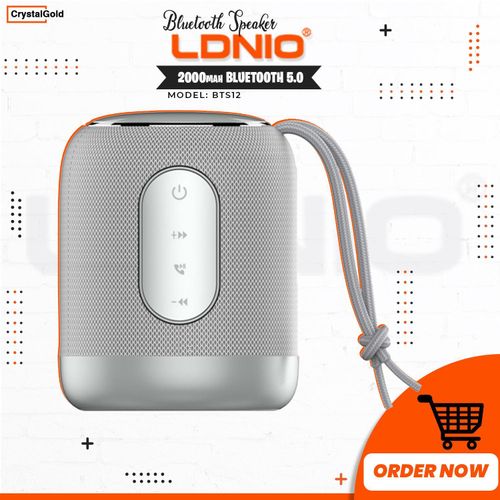 2000mAh Bluetooth 5.0 Wireless Speaker BTS12 Waterproof Portable Music TWS Bluetooth Speaker