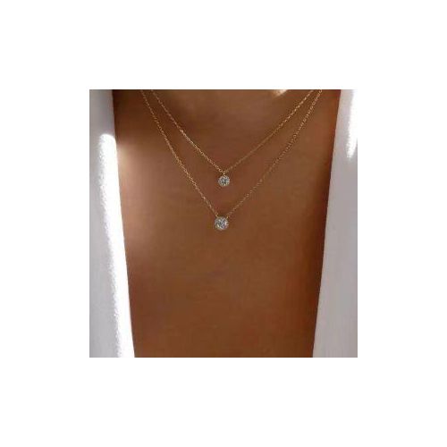 SIMPLE BEAUTIFUL NECKLACE WITH PENDANT