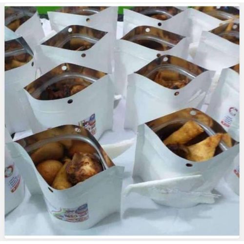 50pcs Small Chops Punch Bags/Ziploc Bags-Package Foods