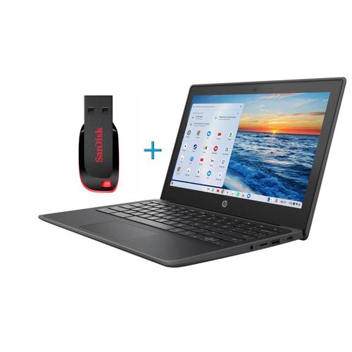 Chrome Laptop 11 G8 Education Intel celeron 4GB RAM -32GB Storage 11.6-inch WLED HD Webcam Chrome OS+ Free 32GB FLASH DRIVE