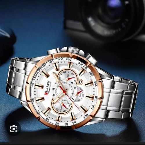 Sophisticated Quality Non Fading Men's Wristwatch