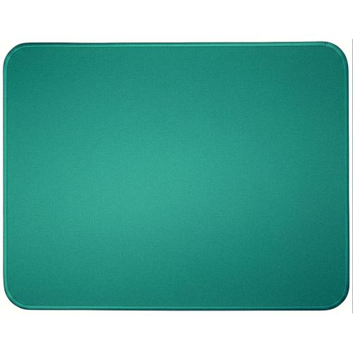 Mouse Pad with Stitched Edge, Non-Slip Rubber Base, Premium-Textured and Waterproof Mousepad for Computers, Laptop, Office and Home, 260x210x3mm, Green