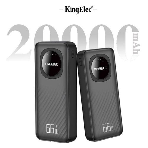 20000 MAh 66W Fast Charging power banks, 4 Ports, Built-in Lanyard