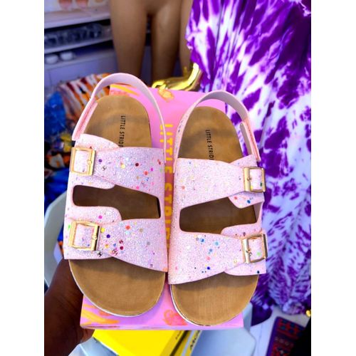 Princess Double Buckles Birkenstocks Sandal - Pink