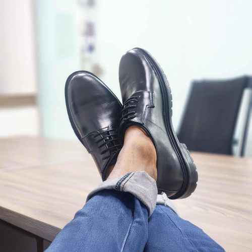 Men’s Corporate Leather Shoe - Black