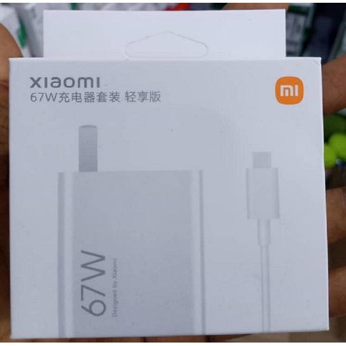 67W Charger Turbo 45W Fast Wall Block for Mi 17 15 14 13 12 14t 12t 12s 10 Pro Lite Redmi Note K80 K60 K50 11 11s 12 Pro Plus Poco F5 X5 F4 X4 Gt Black Shark 3 4 5 Pro With Turbo Type C 6A Cable