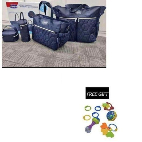 Chicco Hospital Set Of Baby Bags And Free Baby Rattle