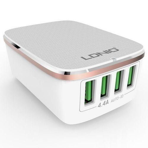 Fast Charger Adapter With 4 USB PLUG