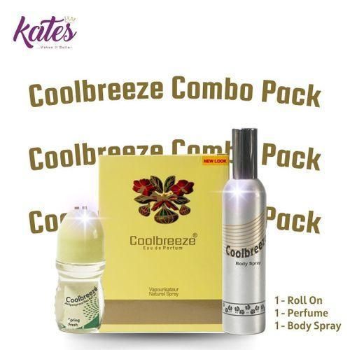Cool Breeze Coolbreeze Eau De Parfum + Body Spray + Roll On