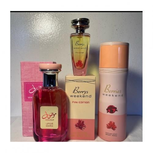 Berries Weekend PINK SWEET PERFUME COMBO - FOR LADIES