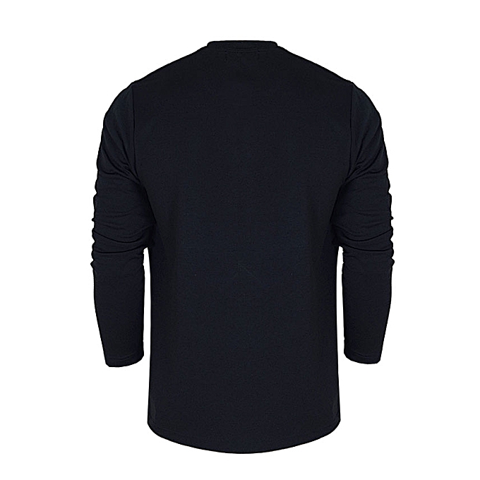 Juno Plain Long Sleeve T-Shirt - Black | Jumia.com.ng