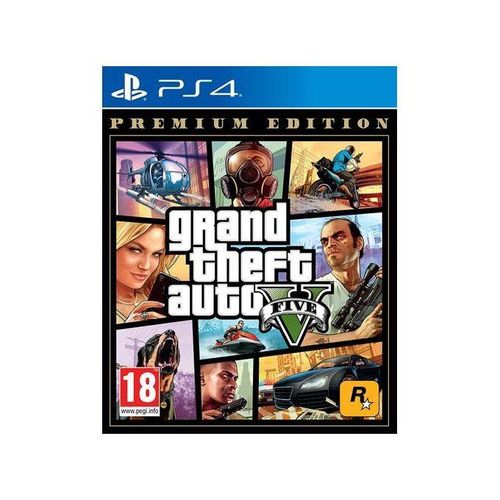 GRAND THEFT AUTO V PREMIUM EDITION - ps4