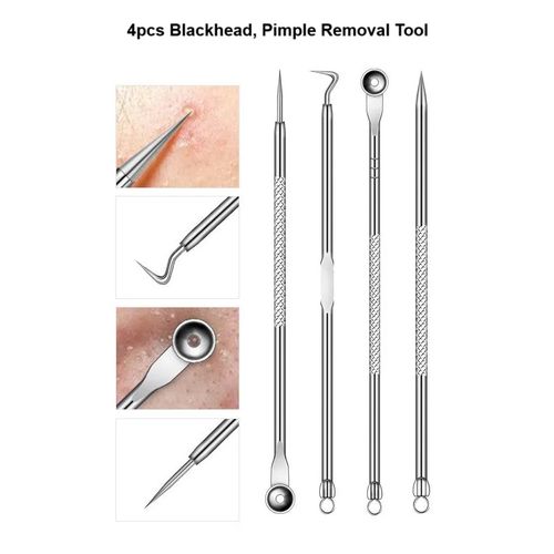 4 In1 Pimple Removal Tool Acne Blackhead Remover Tool Kit