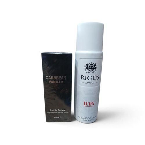 body spray and Carbbean Vanilla Combo 2pcs A2-0209